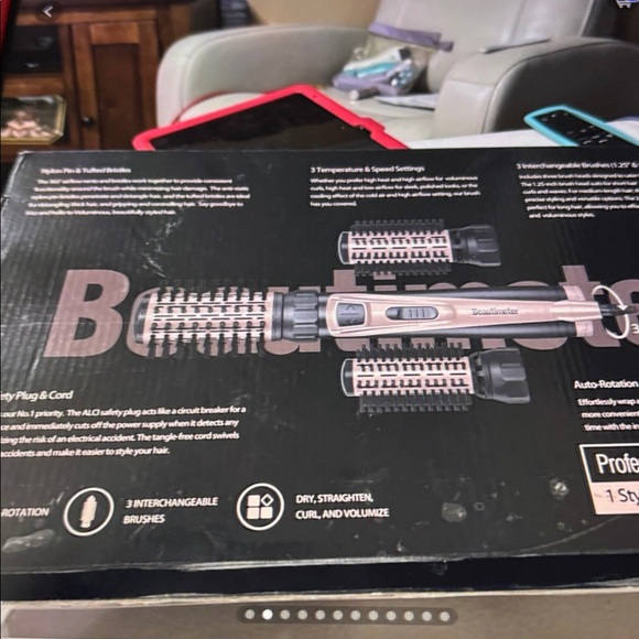 Gold Hair Styling Brush Set - Picture 2 of 10